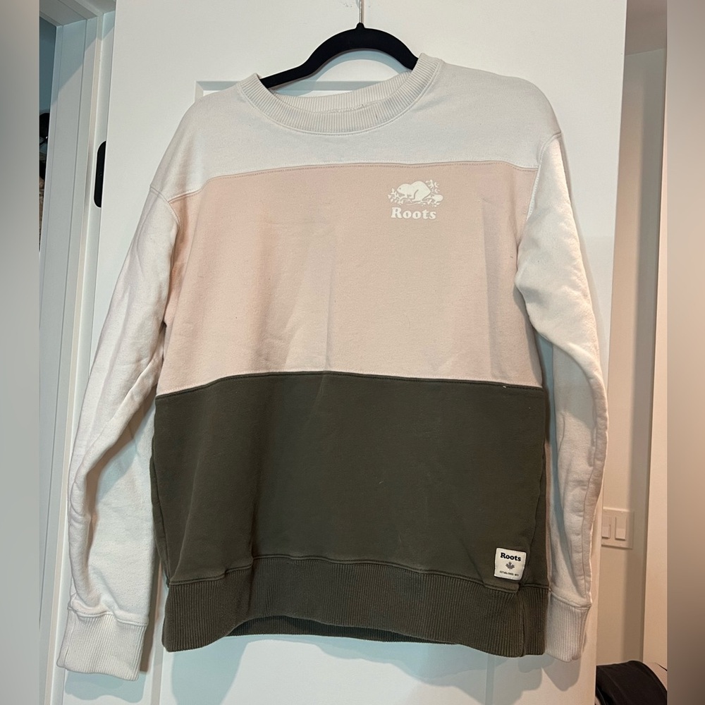 Roots Colourblock Crewneck